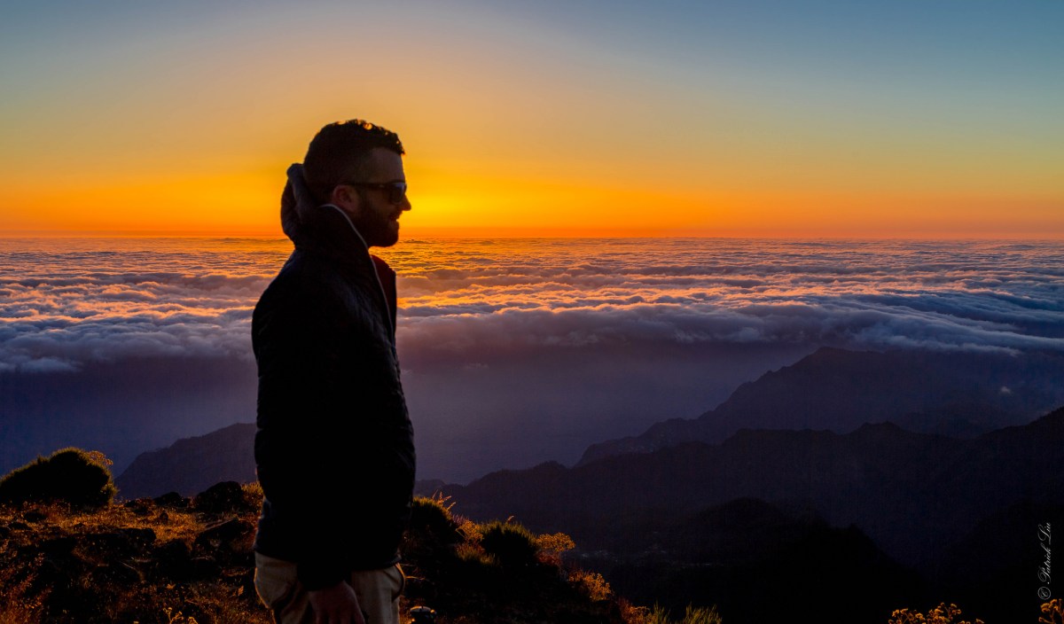 Jeff-2 Man look the sunset
