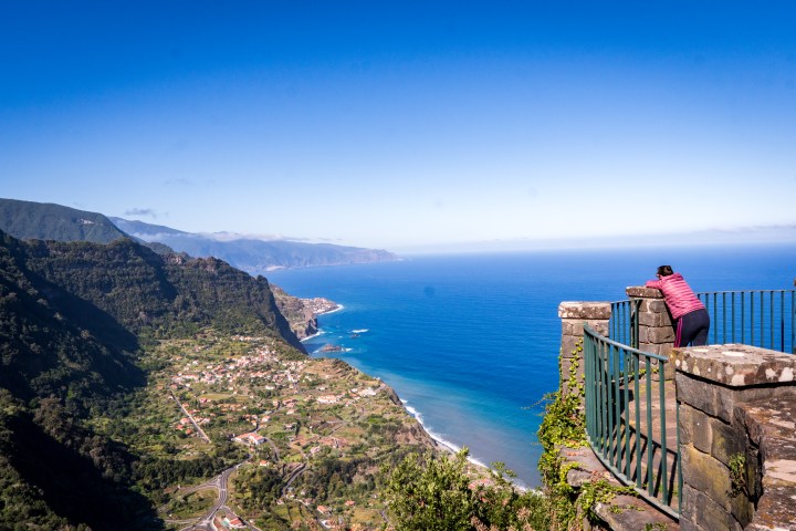 Sunrise over Madeira’s coastline with panoramic ocean views